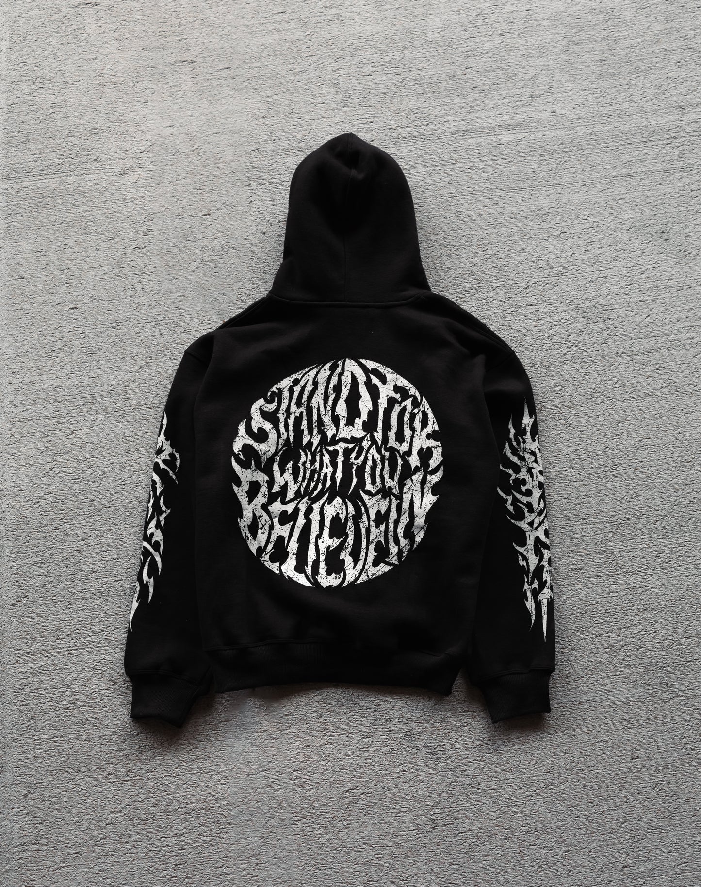 REBELETICS "SFWYBI" HOODIE - BLACK