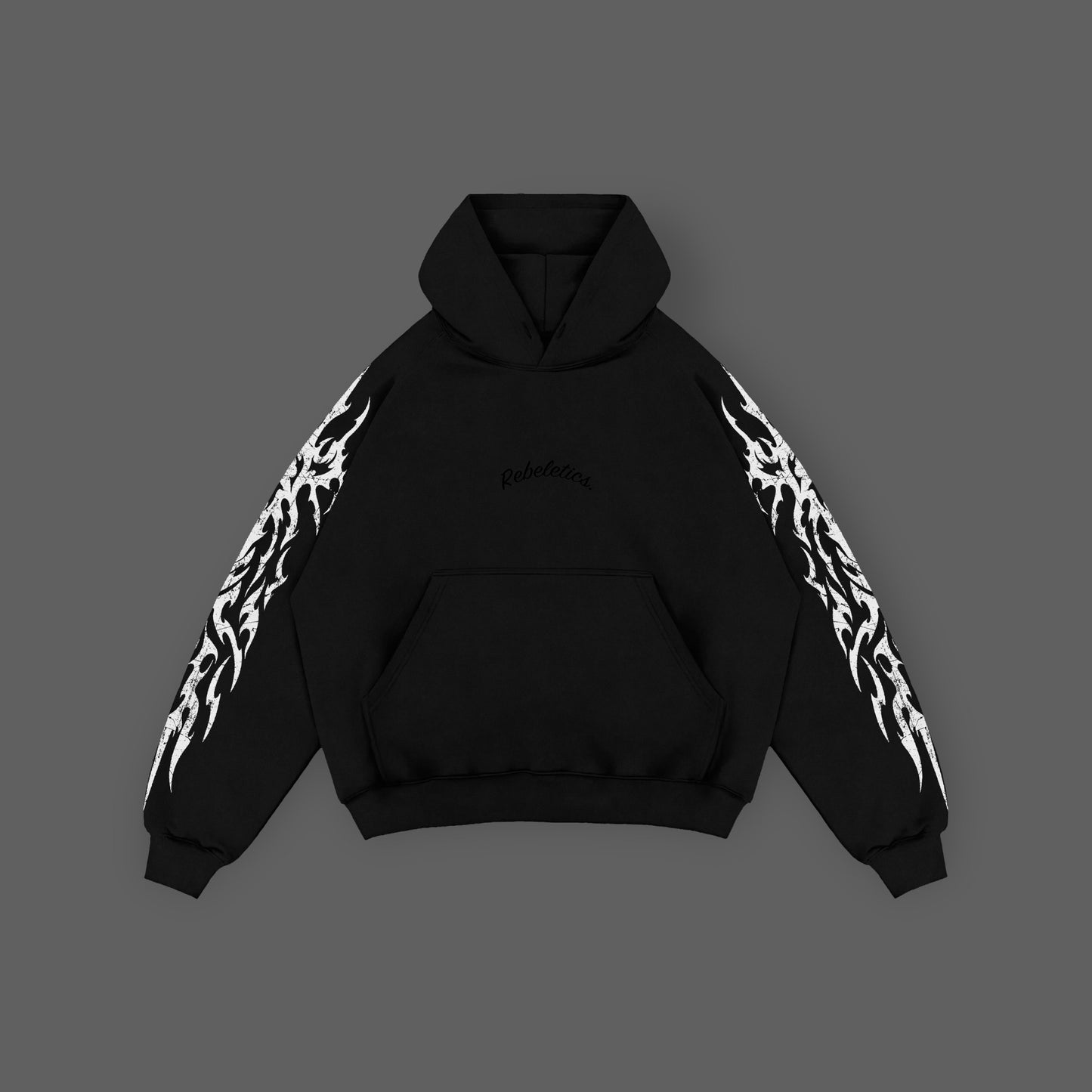 REBELETICS "SFWYBI" HOODIE - BLACK