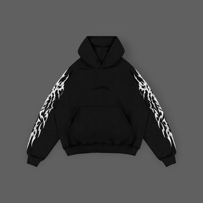 REBELETICS "SFWYBI" HOODIE - BLACK