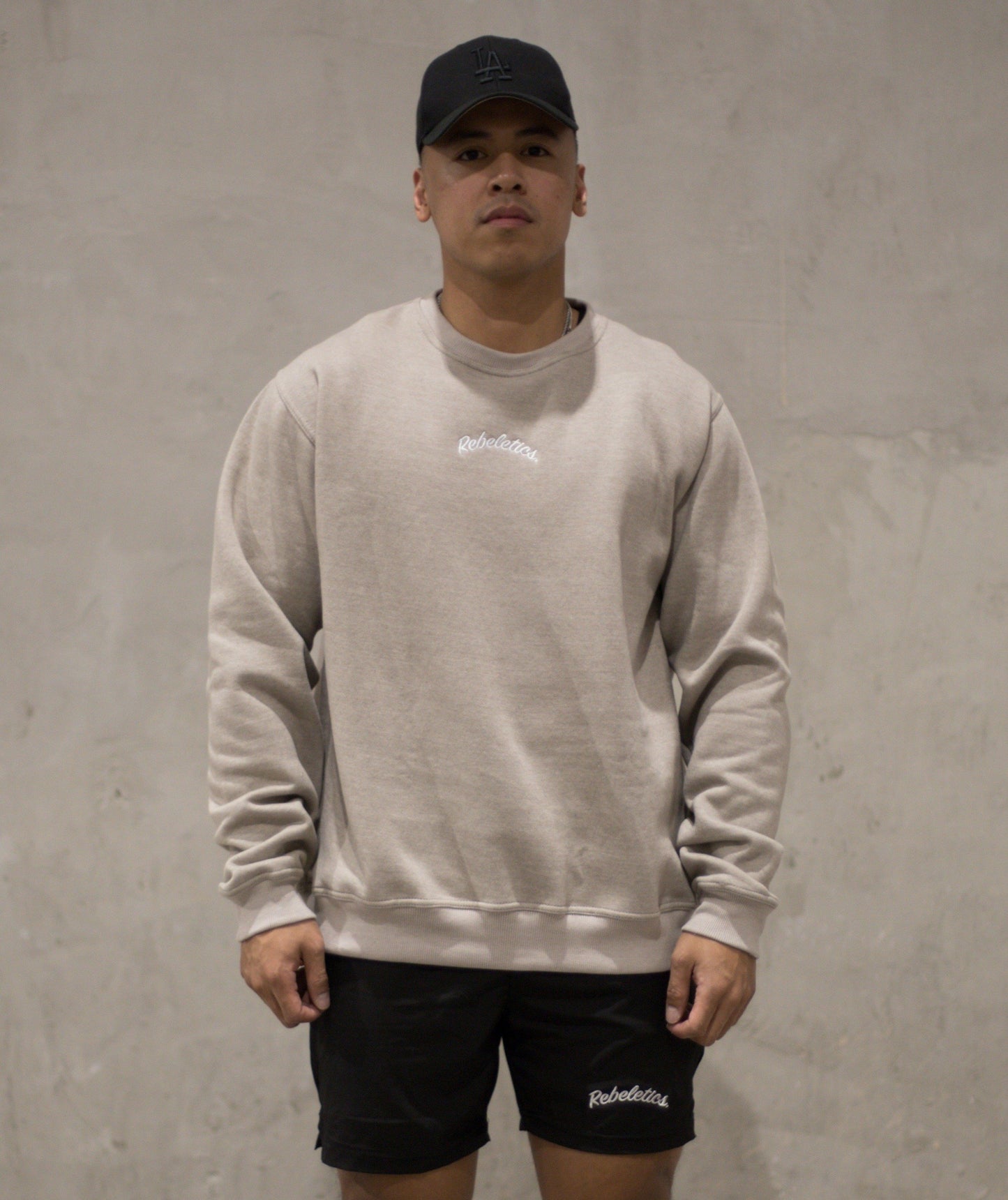 MENS CREWNECK - TAN